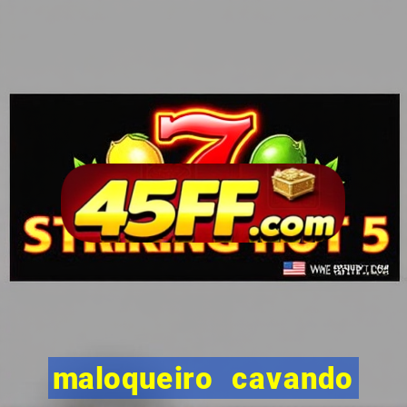 maloqueiro cavando a cova